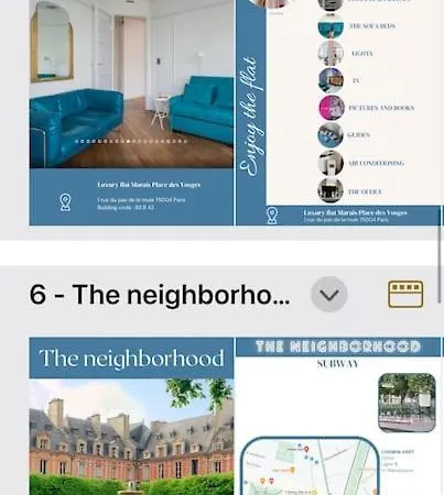 Luxury Place Des Vosges 파리