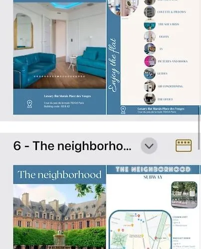 Luxury Place Des Vosges Paris