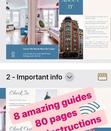 Luxury Place Des Vosges